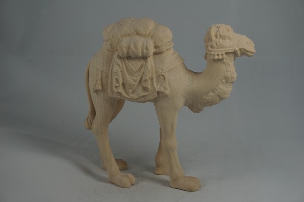 Krippenfigur Holz Kamel