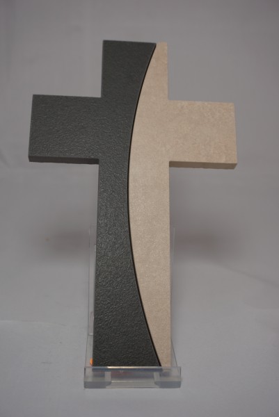 Schiefer Marmor Kreuz