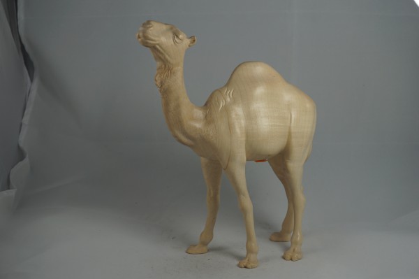Krippenfigur Holz Kamel