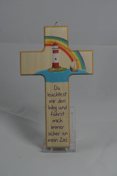 Kinderkreuz: 15cm Leuchtturm