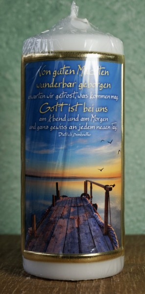 Kerze Spruch: von guten Mächten