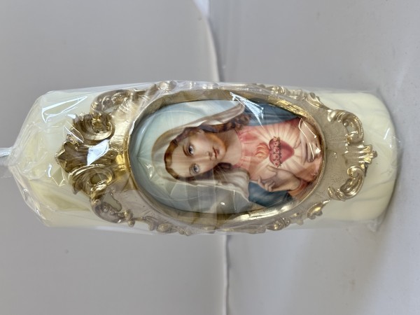 Kerze Herz maria
