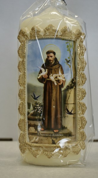 Kerze Hl. Franziskus
